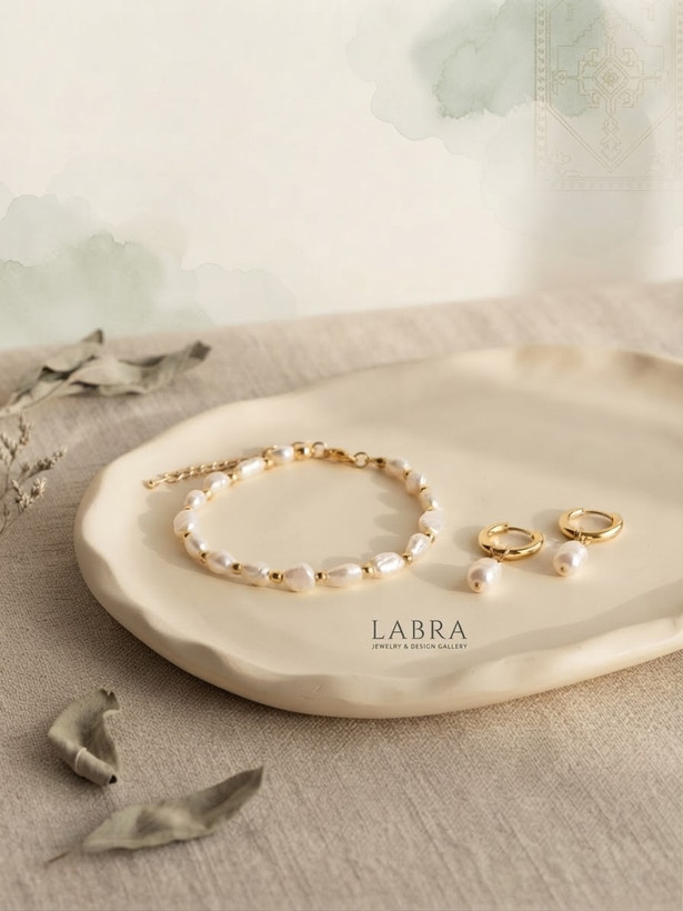 ست کلاسیک مروارید حلزونی